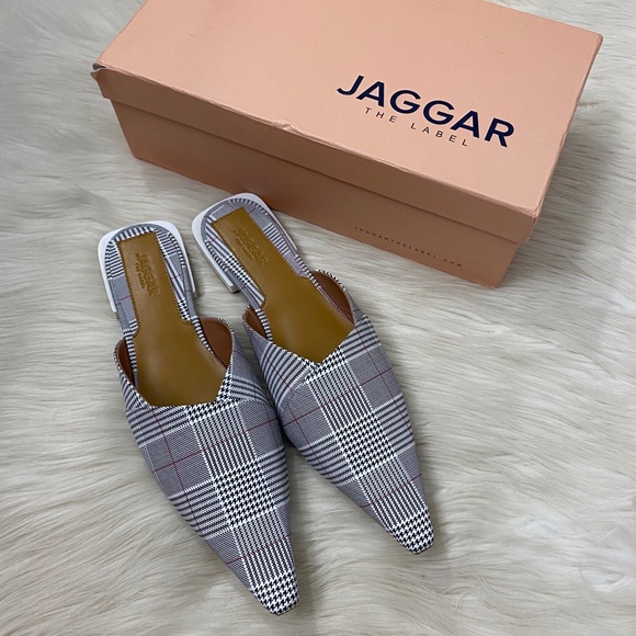 Jaggar The Label Plaid Check Flats Shoes Revolve - Picture 8 of 8